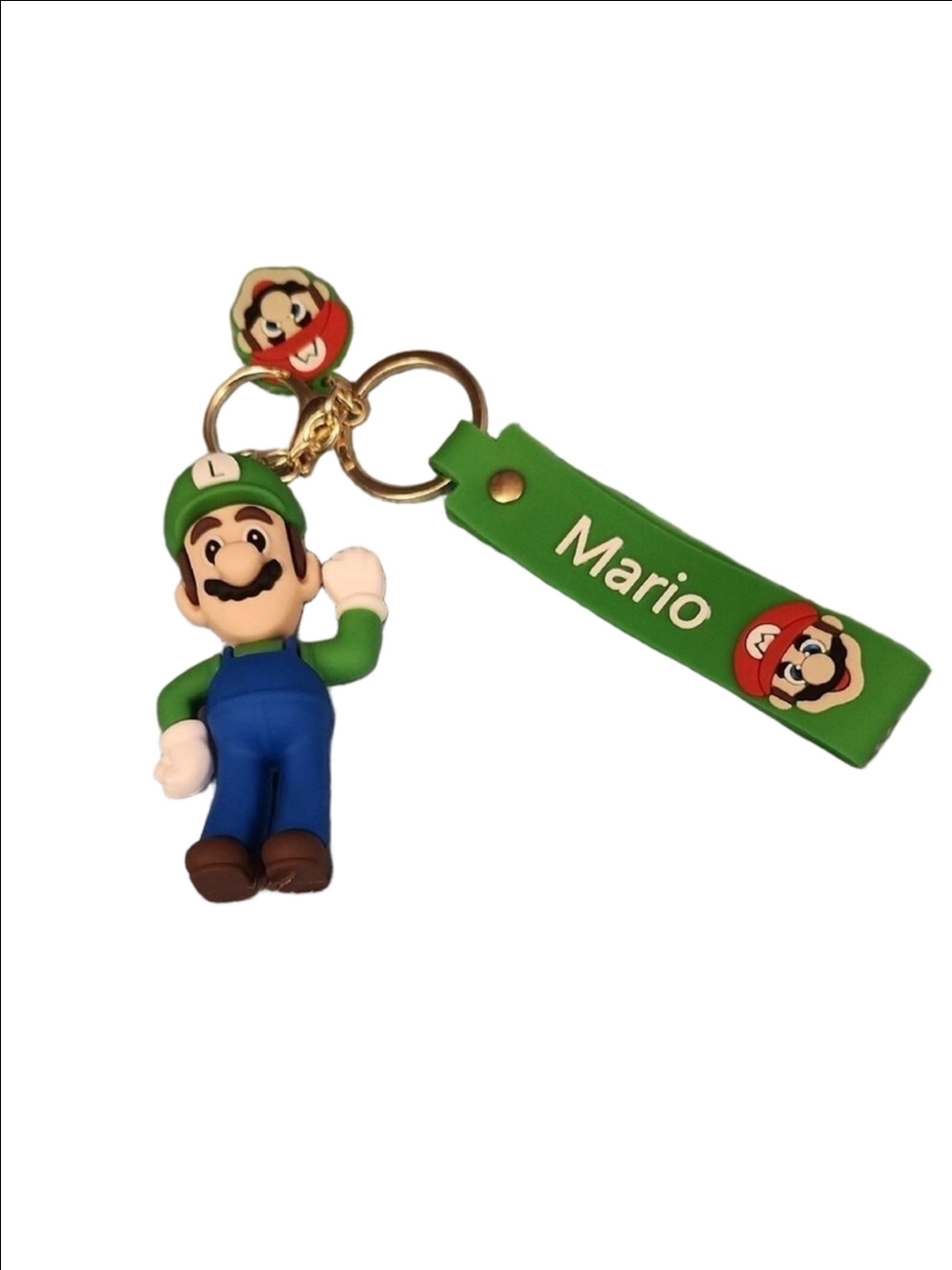 Luigi key holder with a wrist strap